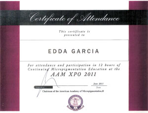 AAM Xpo Certificate of Attendance