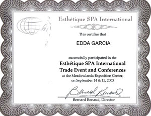 Esthetique SPA International